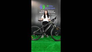 Shuangye full suspension electric mountain bike A6AH26-S