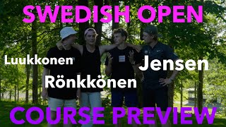 SWEDISH OPEN DOUBLES/COURSE PREVIEW (JENSEN, RÖNKKÖNEN, LUUKKONEN, SONNLEITNER)