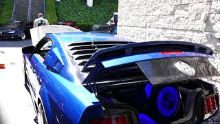 Custom 2006 Ford Mustang 4.0 Royal Blue Paint -  2019 Hot Import Nights Los Angeles - HIN LA