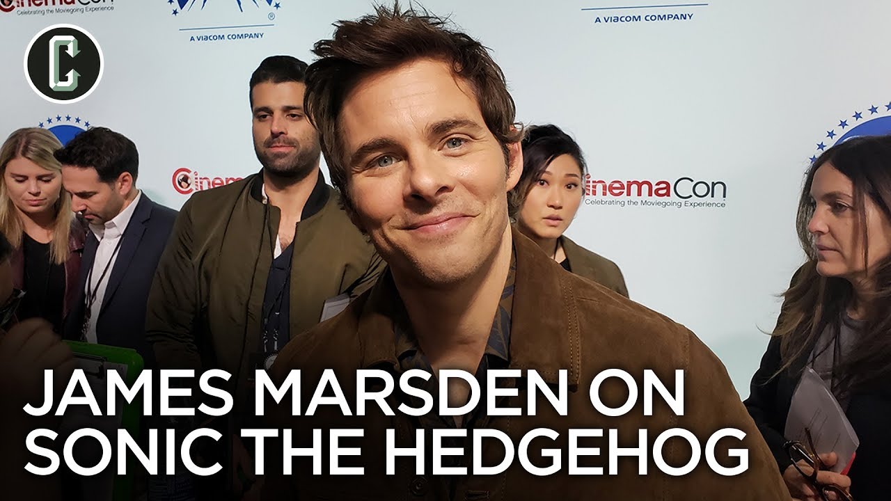 James Marsden Interview Sonic The Hedgehog Youtube