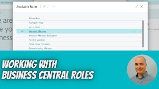 Business Central Roles | Customizing and Assigning