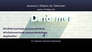 (Maya Python API) 15 - Accessory Objects