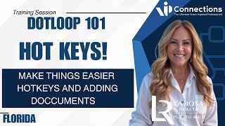 I wish I knew this sooner! Dotloop hot keys to make your life easier