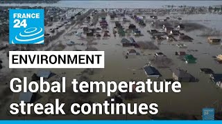 Copernicus climate report: Global temperature streak continues • FRANCE 24 English