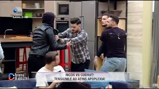 Casa baietilor fierbe! Codrut vs Nicos! Tensiunile au degenerat: \