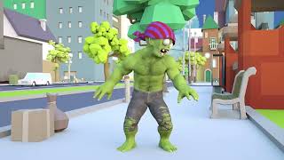 Strong Baby Become Super & Spider | Scary Teacher 3D Incredible Hulk Nick vs Zomboss Animation