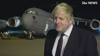 Johnson: 'Ukrainians are fighting heroically and things aren't going all Putin's way' | ITV News