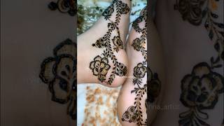 Easy mehndi design 😍🩷.                           #shorts #trending