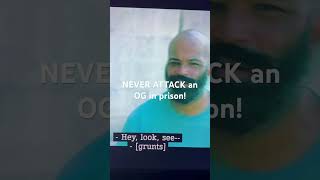 NEVER ATTACK an OG!👀clip from OG starring Jeffrey Wright #crazytalk #jail