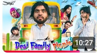 INDIAN DESI  PICNIC || OFFICIAL IRFANDREAMER || #irfandreamer #phufa #comedy #familydrama