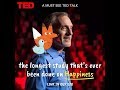 The longest study that's ever been done on happiness | Robert  Waldinger | Best Ted Talk | Happiness
