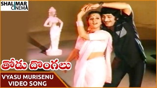 Thodu దొంగలు సినిమా || Vyasu Murisenu వీడియో సాంగ్ || కృష్ణ, చిరంజీవి || Shalimarcinema