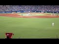 広島カープ【スタンドビュー】 07 07 2017 神宮 9回 西川内野安打