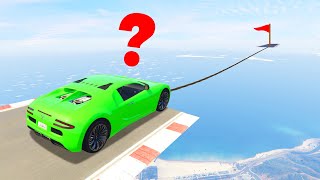 99% IMPOSSIBLE To Cross This TIGHTROPE! (GTA 5 Funny Moments)