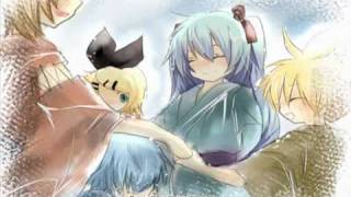 【童謡ホラー】　かこめかこめ　【巡音ルカ、初音ミクオリジナル曲】 中文字幕