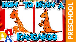 How To Draw A Kangaroo - Preschool