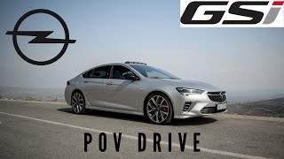 2021 Opel Insignia GSi Grand Sport 2.0 Turbo AWD (230hp) - POV Drive | Cars by Vik