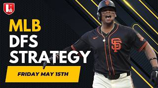 DFS Stacks, Pivots & Pitcher Strategy (FD/DK/Yahoo) | MLB Friday May 15th 2026