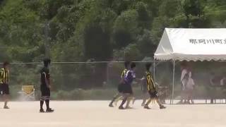 2013.7.20　中学サッカー　中体連筑前大会２回戦　城山中学校　vs　筑紫野中学校