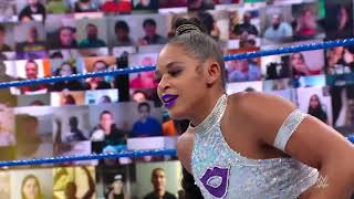 WWE MICHAEL COLE TONGUE SLIP BELENCA AND BAYLEY THUG STUPID IDIOT