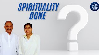 Spirituality Done ?? Session with Navin Chaurasia \u0026 Archana Chaurasia