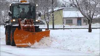 除雪車出動　2012.12.16