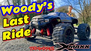 Woody’s last ride !  Big air bash with traxxas x-maxx 8s