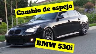 Como cambiar espejo de bmw