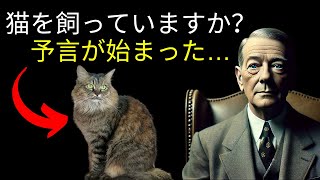 猫の飼い主の皆さん、ご注意をエドガー・ケイシーの予言が現実になりつつあります