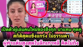 เปิดตัวผู้เล่นคนใหม่ของพิงค์สไปเดอร์ มาแทน ทุตคู สถิติไม่ธรรมดา ผู้ทำแต้มสูงสุด ลีกเกาหลี คิดไม่ถึง