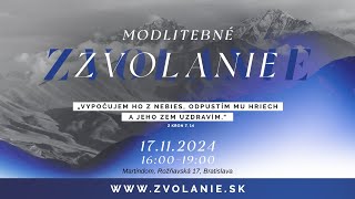 Modlitebné ZVOLANIE - livestream z Bratislavy