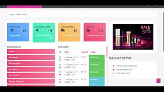 Online Beauty Store - PHP MySQL BootStrap Responsive Latest Project