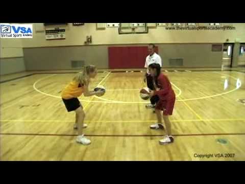 Basketball: Two-Person Basketball Passing Drills - YouTube