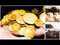 TREASURE IS FOUND! GOLD COINS AND DIAMONDS IN THE EARTH MORE THEN 1000 YEARS OLD!