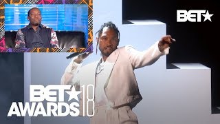 Majah Hype Gives Honest AF Reaction To Miguel's Sky Walker Performance! | BET Awards  2018