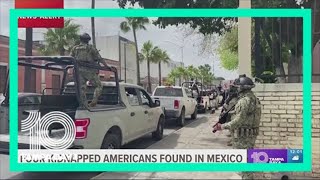 2 Americans found dead, 2 alive after being kidnapped in Mexico