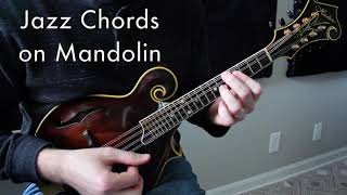 Jazz Chords on Mandolin with Isaac Eicher | Lesson Excerpt