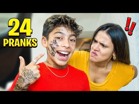 24 Pranks In 24 Hours Youtube