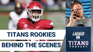 Tennessee Titans Rookies Behind the Scenes:  A Look Back At Titans Draft Picks in College