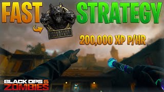 *NEW* FAST \u0026 EASY Prestige Strategy in Black Ops 6: Zombies! ( Do This To Prestige INSANELY FAST! )