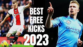 Every Free Kick | Premier League 2023