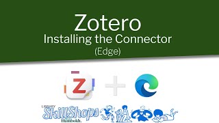 Zotero: Installing the Connector (Edge)