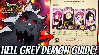 UPDATED* HELL GREY DEMON TEAM BUILDING GUIDE! MOSTLY F2P* (7DS Guide) Seven Deadly Sins Grand Cross