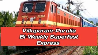 (22606)Villupuram-Purulia Bi-Weekly Superfast Express skipping at Rajghat (RGT)//WAP4(DDU)