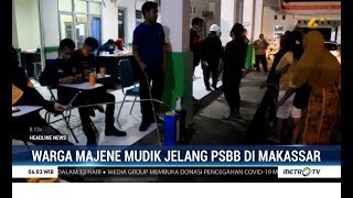 Jelang PSBB Makassar, Jumlah Pendatang di Majene Membludak