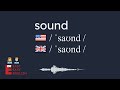 How to pronounce sound? US English UK English IPA Audio Waveform 👩👨 How to say sound correctly?