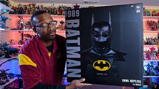 DC Direct / Mcfarlane Toys 1:1 Scale Batman 1989 Cowl (Overview)