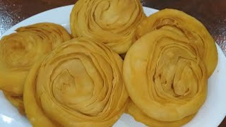 Perfect recipe of Khajli || Khaja || Khajali recipe || Chirote ||Crispy n flaky Puri |Indian snack