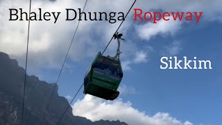 Successful trial of Ropeway to Bhalaydhunga, Yangang.