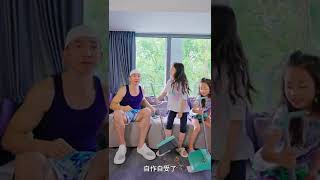 劉畊宏教小孩學成語 #劉畊宏 #王婉霏 #小泡芙 #subscribe #shorts